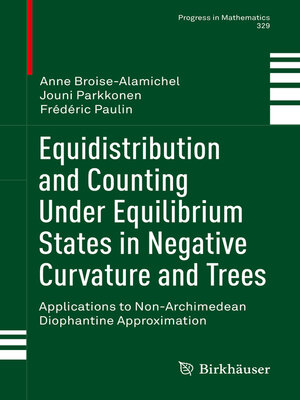 cover image of Equidistribution and Counting Under Equilibrium States in Negative Curvature and Trees